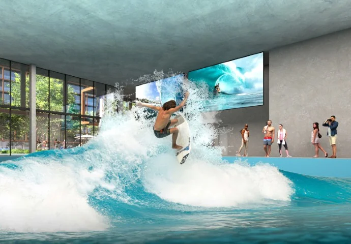 Piscina de surf indoor